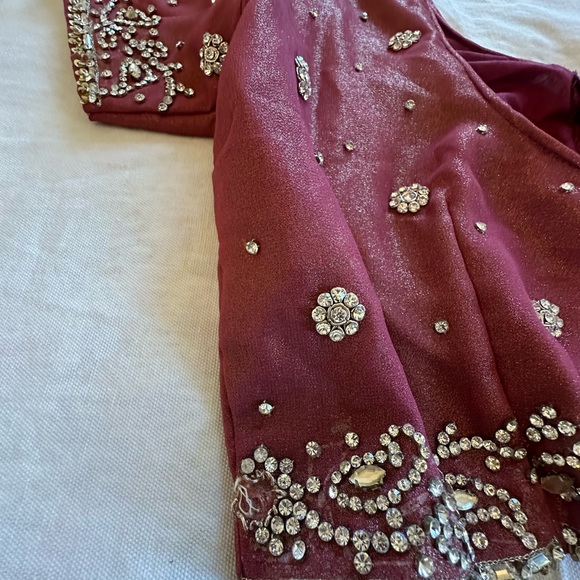 Pink Diamond Saree - Picture 9 of 9